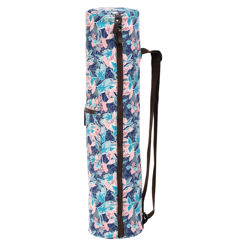 Сумка-чохол для йога килимка KINDFOLK Yoga bag SP-Sport FI-8365-2 рожевий-блакитний