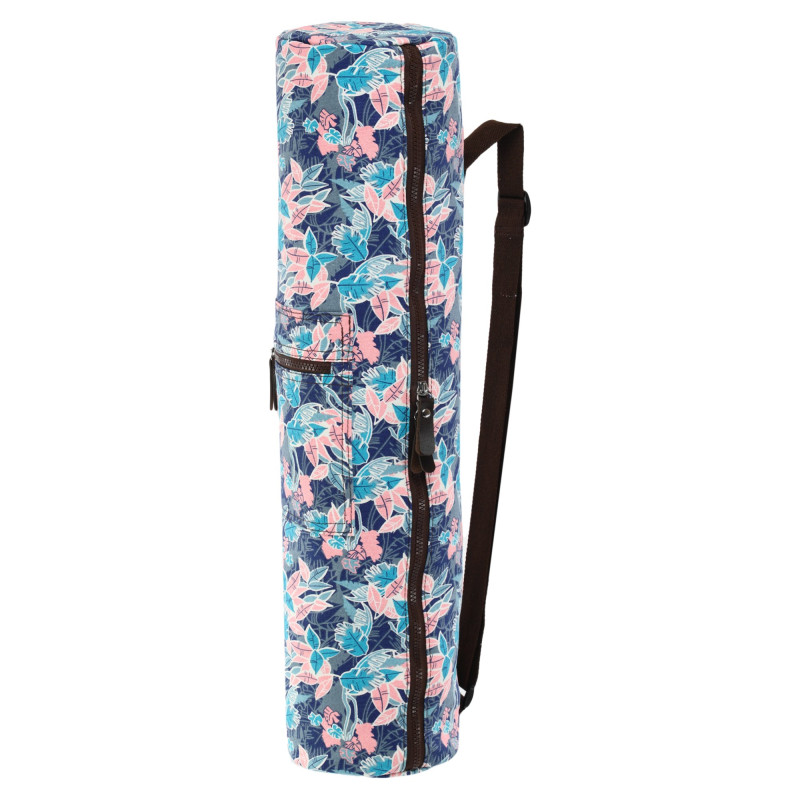 Сумка-чохол для йога килимка KINDFOLK Yoga bag SP-Sport FI-8365-2 рожевий-блакитний