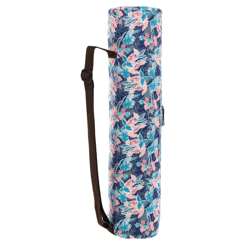 Сумка-чохол для йога килимка KINDFOLK Yoga bag SP-Sport FI-8365-2 рожевий-блакитний