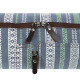 Сумка-чохол для йога килимка KINDFOLK Yoga bag SP-Sport FI-8365-3 сірий-синій