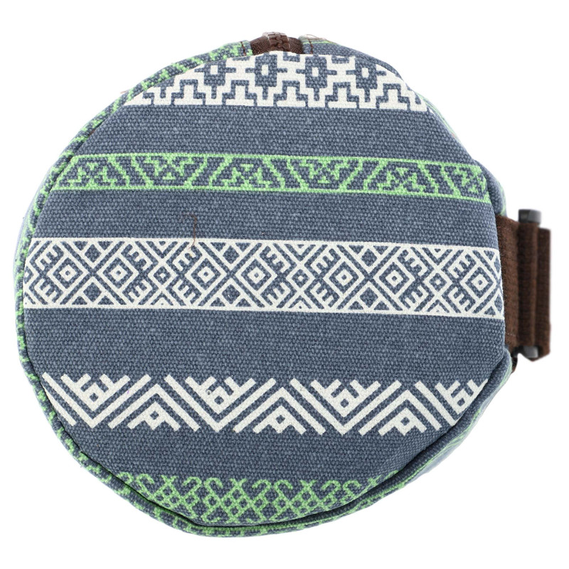 Сумка-чохол для йога килимка KINDFOLK Yoga bag SP-Sport FI-8365-3 сірий-синій