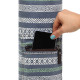 Сумка-чохол для йога килимка KINDFOLK Yoga bag SP-Sport FI-8365-3 сірий-синій