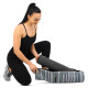 Сумка-чохол для йога килимка KINDFOLK Yoga bag SP-Sport FI-8365-3 сірий-синій