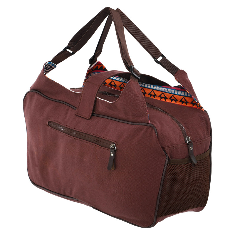 Сумка для йоги KINDFOLK Yoga bag SP-Sport FI-8366-1 помаранчевий-блакитний