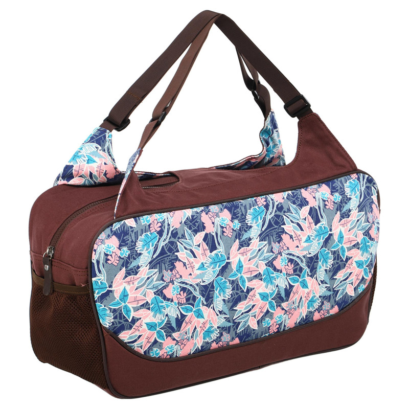 Сумка для йоги KINDFOLK Yoga bag SP-Sport FI-8366-2 рожевий-блакитний