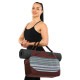 Сумка для йоги KINDFOLK Yoga bag SP-Sport FI-8366-3 сірий-синій