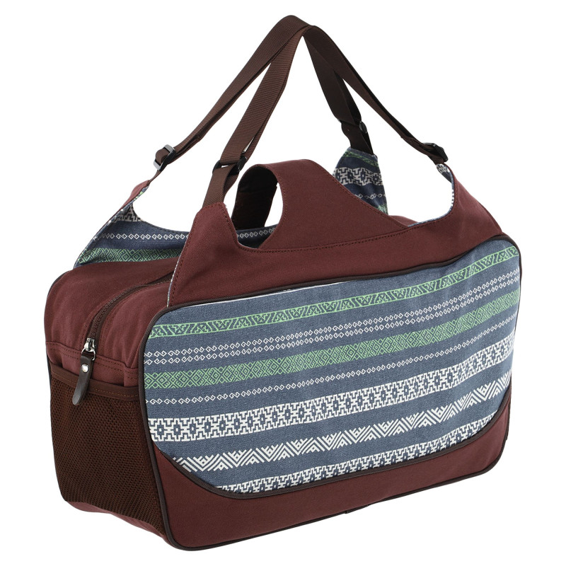 Сумка для йоги KINDFOLK Yoga bag SP-Sport FI-8366-3 сірий-синій