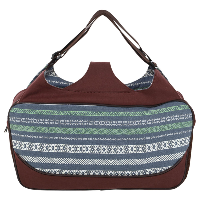 Сумка для йоги KINDFOLK Yoga bag SP-Sport FI-8366-3 сірий-синій