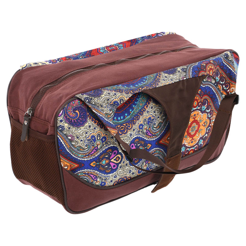 Сумка для йоги KINDFOLK Yoga bag SP-Sport FI-8366-4 темно-синій-фіолетовий
