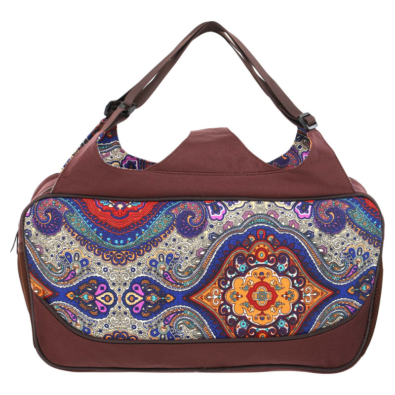 Сумка для йоги KINDFOLK Yoga bag SP-Sport FI-8366-4 темно-синій-фіолетовий