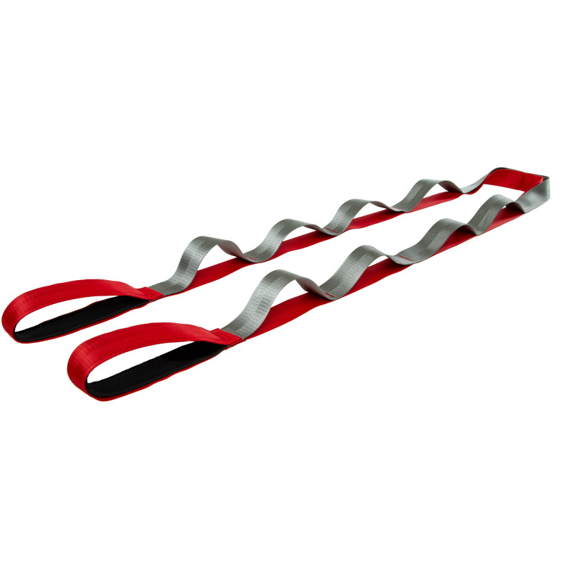 Стрічка стропа з петлями для розтяжки Stretch Strap SP-Sport FI-8369 10 петель кольори в асортименті