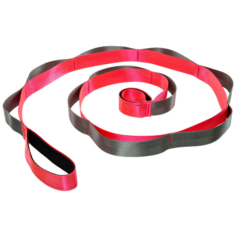 Стрічка стропа з петлями для розтяжки Stretch Strap SP-Sport FI-8369 10 петель кольори в асортименті