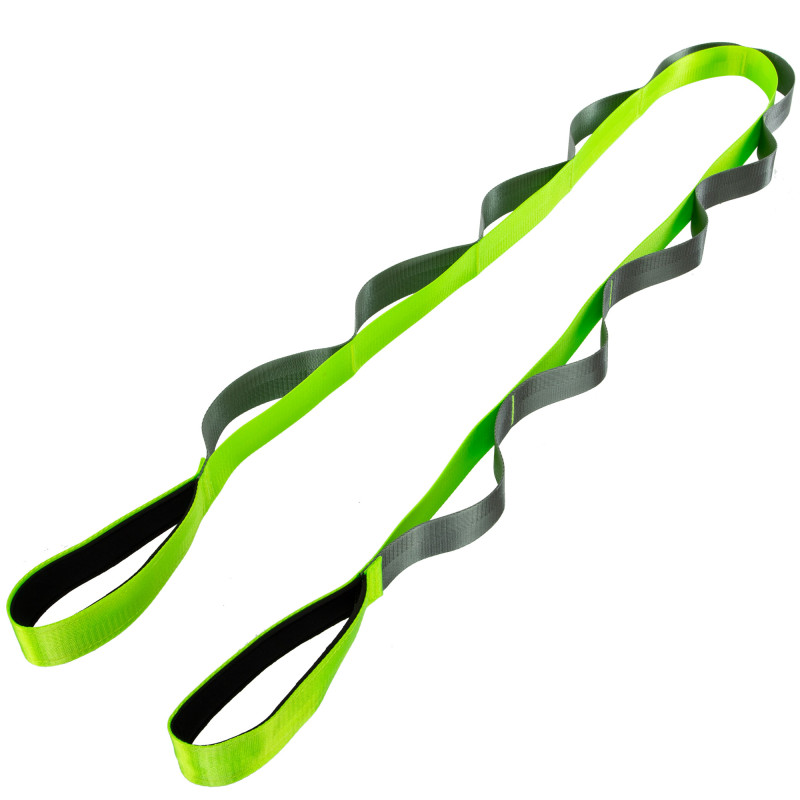 Стрічка стропа з петлями для розтяжки Stretch Strap SP-Sport FI-8369 10 петель кольори в асортименті