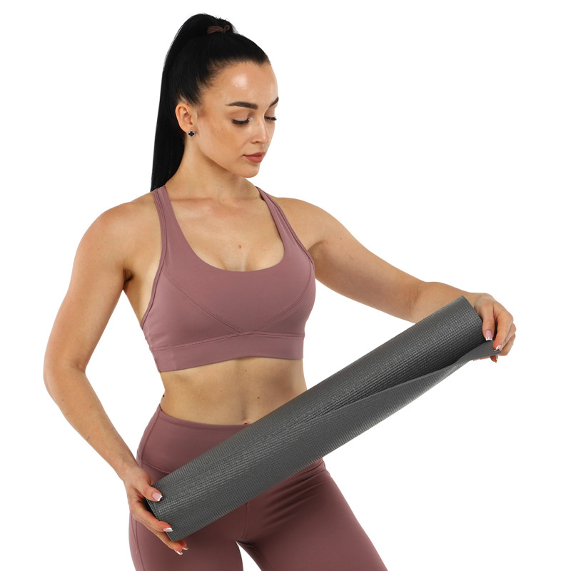 Килимок для фітнесу та спорту PVC SP-Sport FI-8724 173x61x0,6см кольори в асортименті
