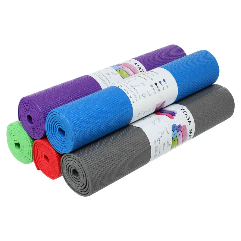 Килимок для фітнесу та спорту PVC SP-Sport FI-8724 173x61x0,6см кольори в асортименті