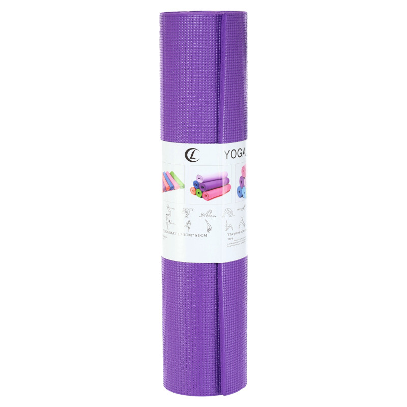 Килимок для фітнесу та спорту PVC SP-Sport FI-8725 173x61x0,8см кольори в асортименті