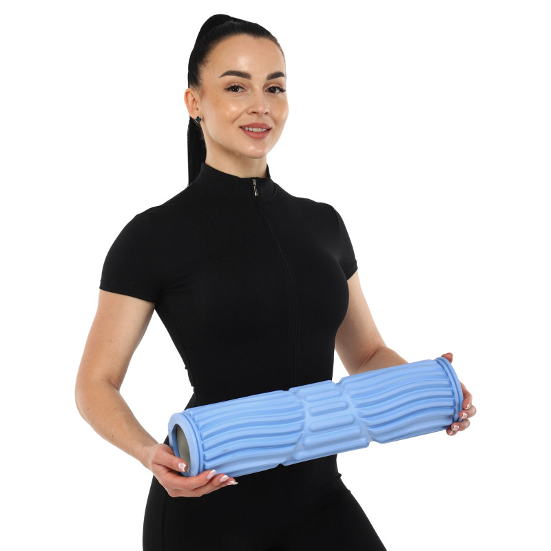 Ролер масажний циліндр (ролик мфр) 45см Grid Spine Roller SP-Sport FI-9390 кольори в асортименті