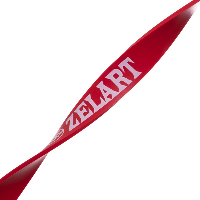 Гума петля для підтягувань та тренувань стрічка силова Zelart POWER BANDS FI-941-5 червоний