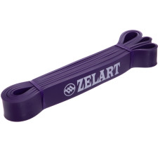 Гума петля для підтягувань та тренувань стрічка силова Zelart POWER BANDS FI-941-6 фіолетовий