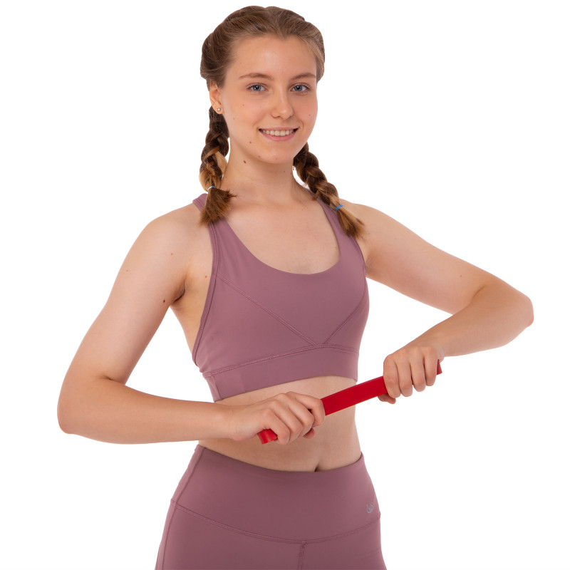 Гума петля для підтягувань та тренувань стрічка силова SP-Sport Fitness LINE FI-9584-2 25-40кг червоний