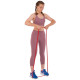 Гума петля для підтягувань та тренувань стрічка силова SP-Sport Fitness LINE FI-9584-2 25-40кг червоний