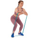 Гума петля для підтягувань та тренувань стрічка силова SP-Sport Fitness LINE FI-9584-4 50-75кг блакитний