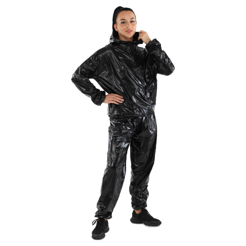 Костюм-сауна для схуднення SAUNA SUIT ZELART розмір 2XL/50-54 FI-9653 чорний