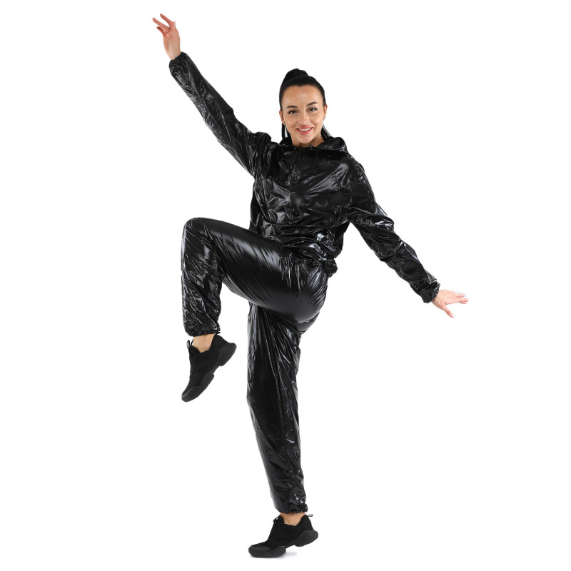 Костюм-сауна для схуднення SAUNA SUIT ZELART розмір 2XL/50-54 FI-9653 чорний