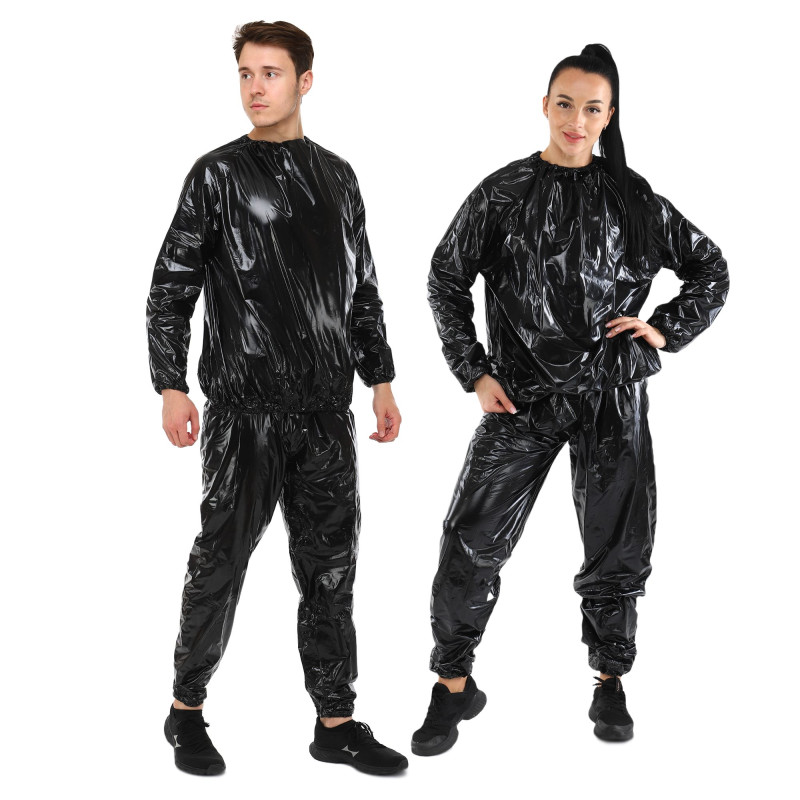 Костюм-сауна для схуднення SAUNA SUIT ZELART розмір 2XL/50-54 FI-9656 чорний