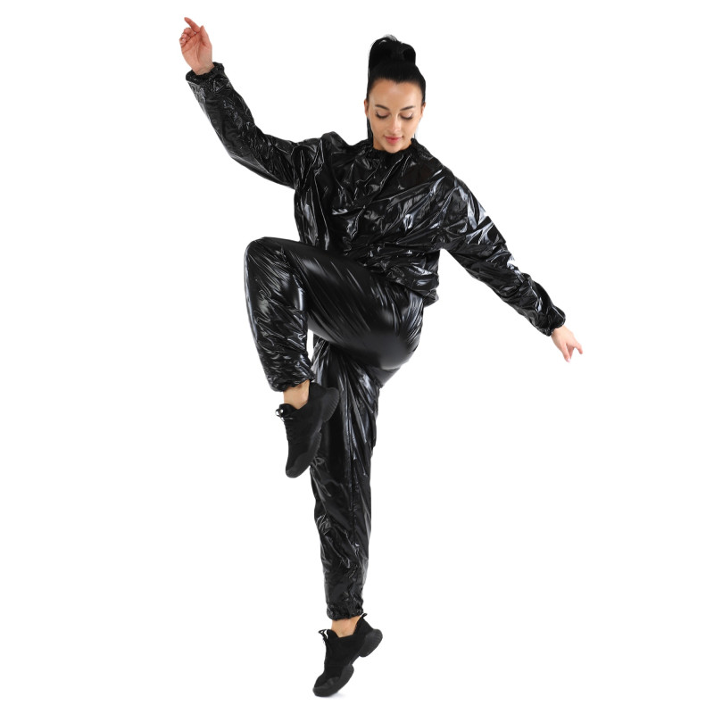 Костюм-сауна для схуднення SAUNA SUIT ZELART розмір 2XL/50-54 FI-9656 чорний