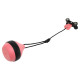 Обруч для схуднення регульований масажний з обтяжувачем Smart Hula Hoop Zelart FI-9659 бірюзовий-рожевий