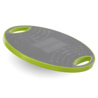 Диск балансувальний балансборд BALANCE BOARD Zelart FI-9664 42х9см салатовий-сірий