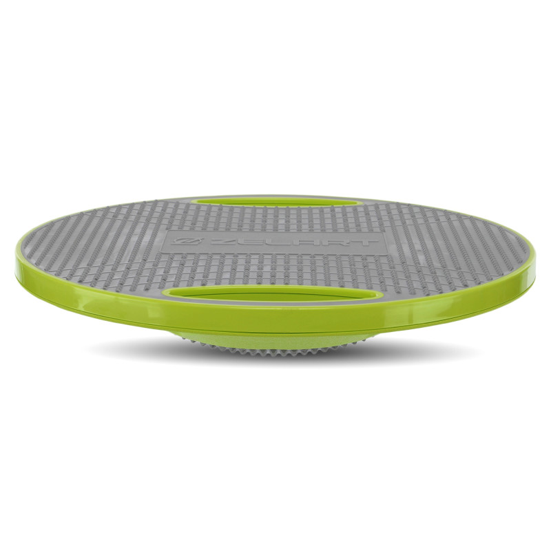 Диск балансувальний балансборд BALANCE BOARD Zelart FI-9664 42х9см салатовий-сірий