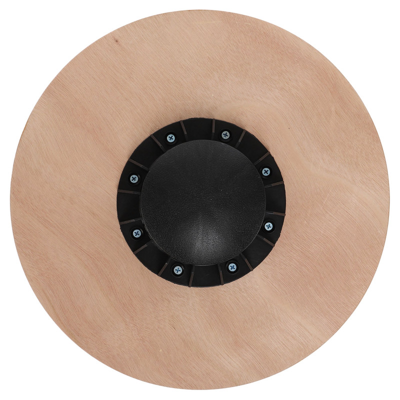 Диск балансувальний балансборд дерев'яний WOOD BALANCE BOARD Zelart FI-9665 39x7,5см чорний