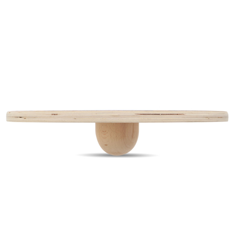Диск балансувальний балансборд дерев'яний WOOD BALANCE BOARD Zelart FI-9666 39x7,5см синій