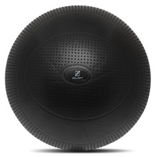 Фітбол м'яч для фітнесу масажний Zelart FI-9929-75 ø75см чорний