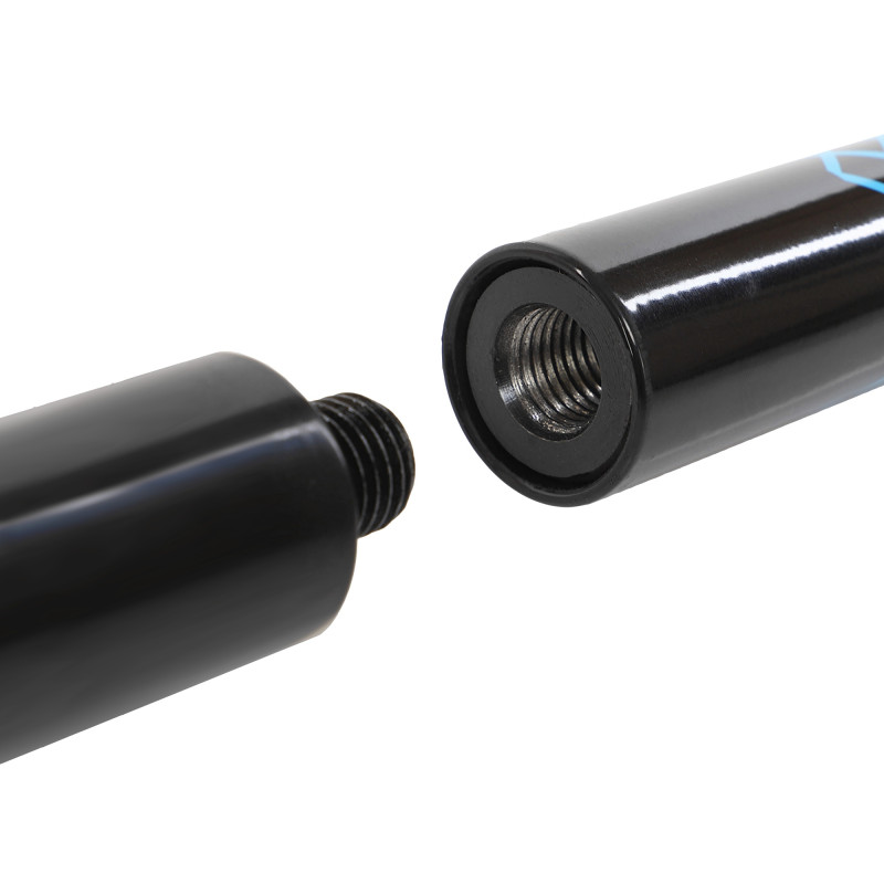 Бодібар Body Bar розбірний 3-х секційний Zelart FI-9994-4 вага 4кг чорний-блакитний