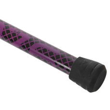 Бодібар Body Bar розбірний 3-х секційний Zelart FI-9994-8 вага 8кг черный-фиолетовый