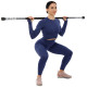 Бодібар Body Bar розбірний 3-х секційний Zelart FI-9994-9 вага 9кг чорний-білий