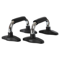 Упори для віджимань 2штуки Zelart FI-9998 PUSH-UP BAR 25,3x16x14см хром