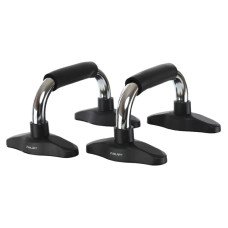 Упори для віджимань 2штуки Zelart FI-9998 PUSH-UP BAR 25,3x16x14см хром