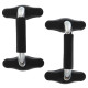 Упори для віджимань 2штуки Zelart FI-9998 PUSH-UP BAR 25,3x16x14см хром