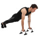 Упори для віджимань 2штуки Zelart FI-9998 PUSH-UP BAR 25,3x16x14см хром