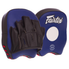 Міні-лапа боксерська вигнута тренувальна Кожвініл FAIRTEX FMV14 19x17x5см 2штуки кольори в асортименті
