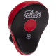 Лапа боксерська зігнута тренувальна шкіра FAIRTEX FMV9 24x19x5см 2штуки кольори в асортименті