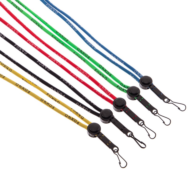 Шнурок-ремінець для свистка з карабіном BREAKAWAY LANYARDS FOX40-100 40см кольори в асортименті