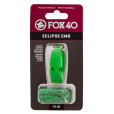 Свисток спортивний суддівський пластиковий зі шнурком ECLIPSE CMG FOX40-ECLIPSE CMG кольори в асортименті