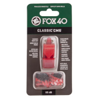 Свисток спортивний суддівський пластиковий зі шнурком Classic CMG FOX40Classic кольори в асортименті