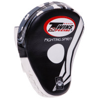 Лапа боксерська вигнута тренувальна шкіра TWINS FPML10-43 25x19x9см 1штука кольори в асортименті