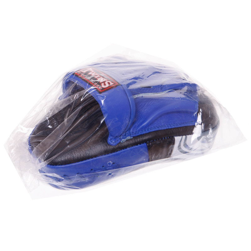 Лапа боксерська вигнута тренувальна шкіра TWINS FPML10-43 25x19x9см 1штука кольори в асортименті